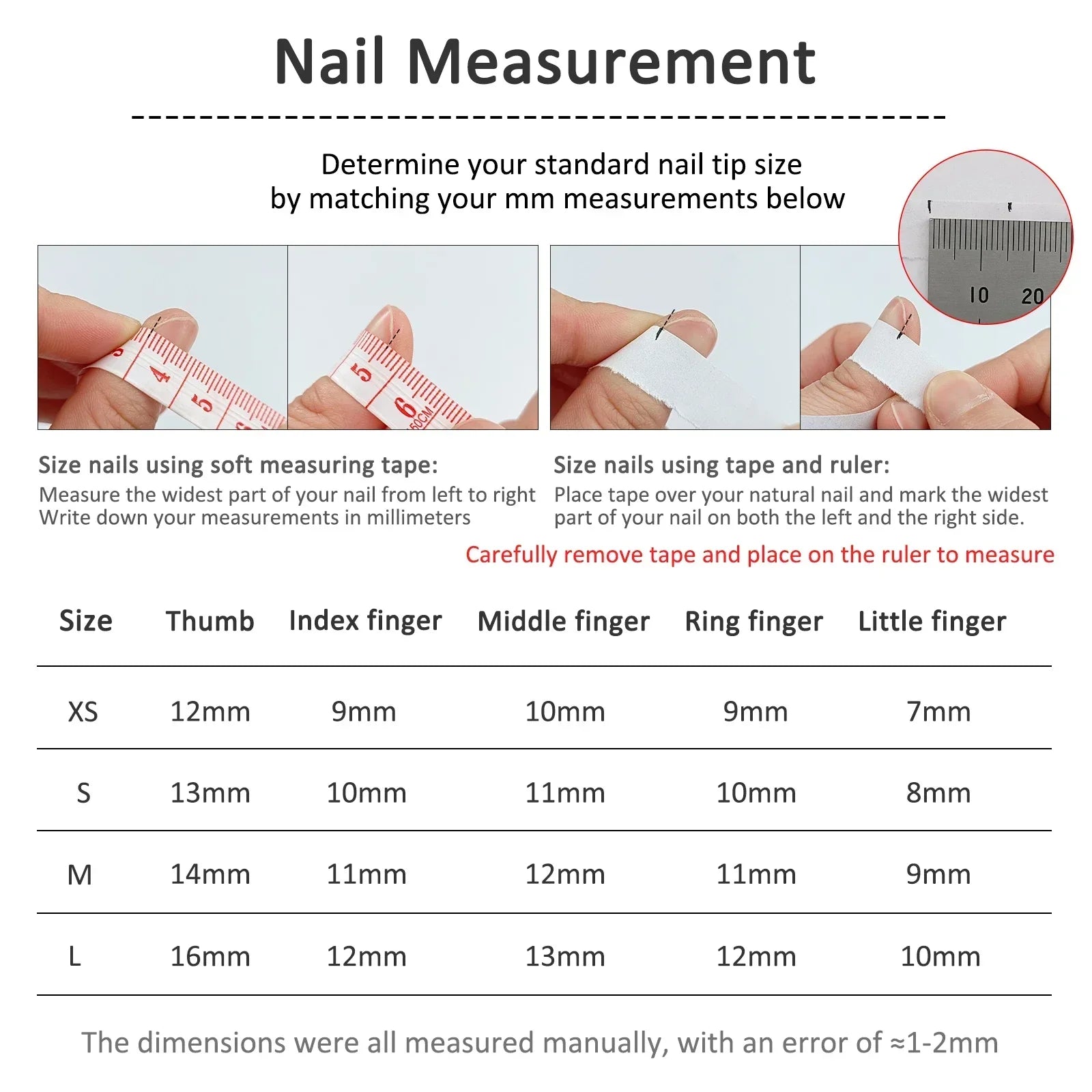 Pure Color Handmade Short False Nail with Glue Press On Nails Full Cover French Round Head Manicure Wearable Nail Tips Art